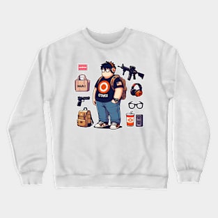 Tactical Otaku Crewneck Sweatshirt